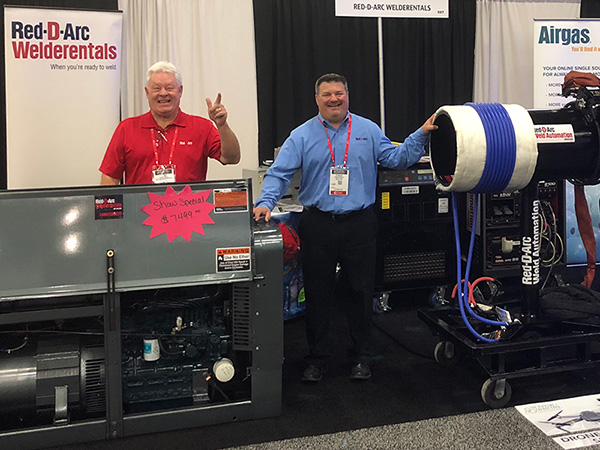 Red-D-Arc Employees at the Tulsa Welding Show