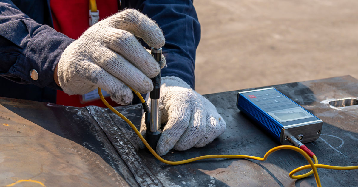 weld hardness testing