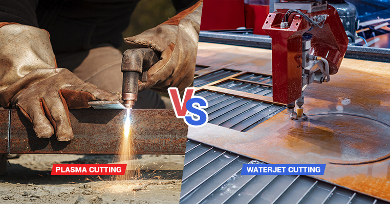 Plasma Cutting vs Waterjet Cutting