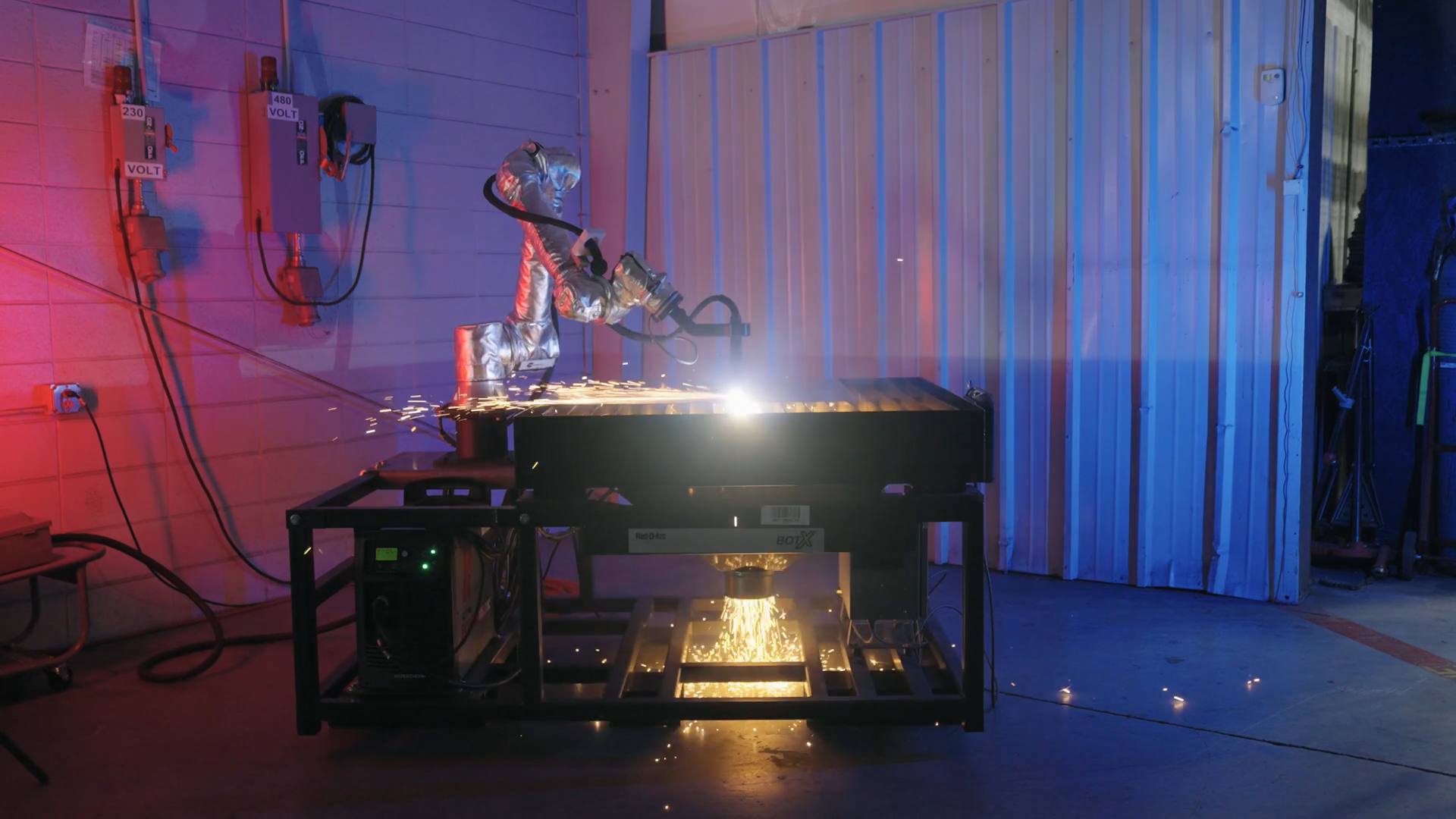 BotX plasma cutter cobot